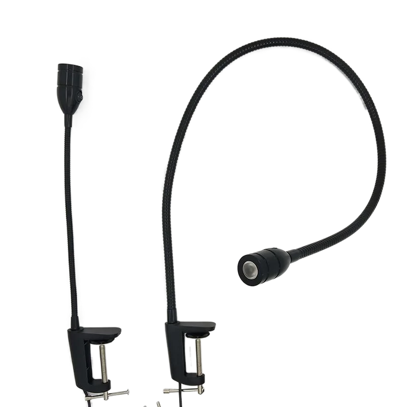 3W 110V 220V BRACCIO FLEXI CLIP SU LUCE COMPITO