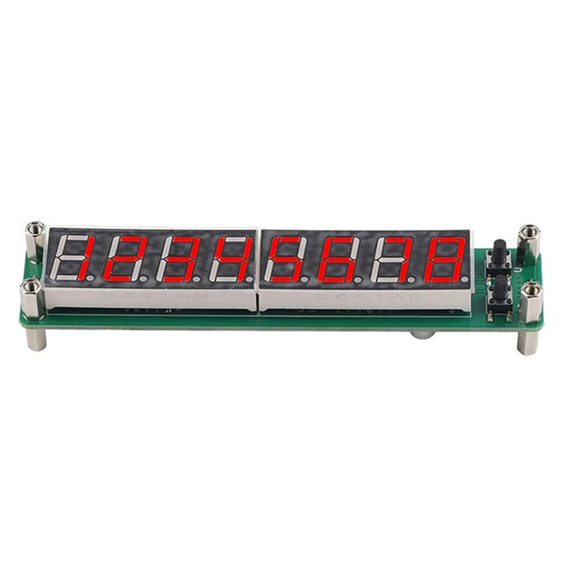 

AA81-PLJ-8LED-R Digital Cymometer Meter Tester 0.1MHZ-2.4Ghz Digital RF Frequency Meter LED Display 8-Bit Display
