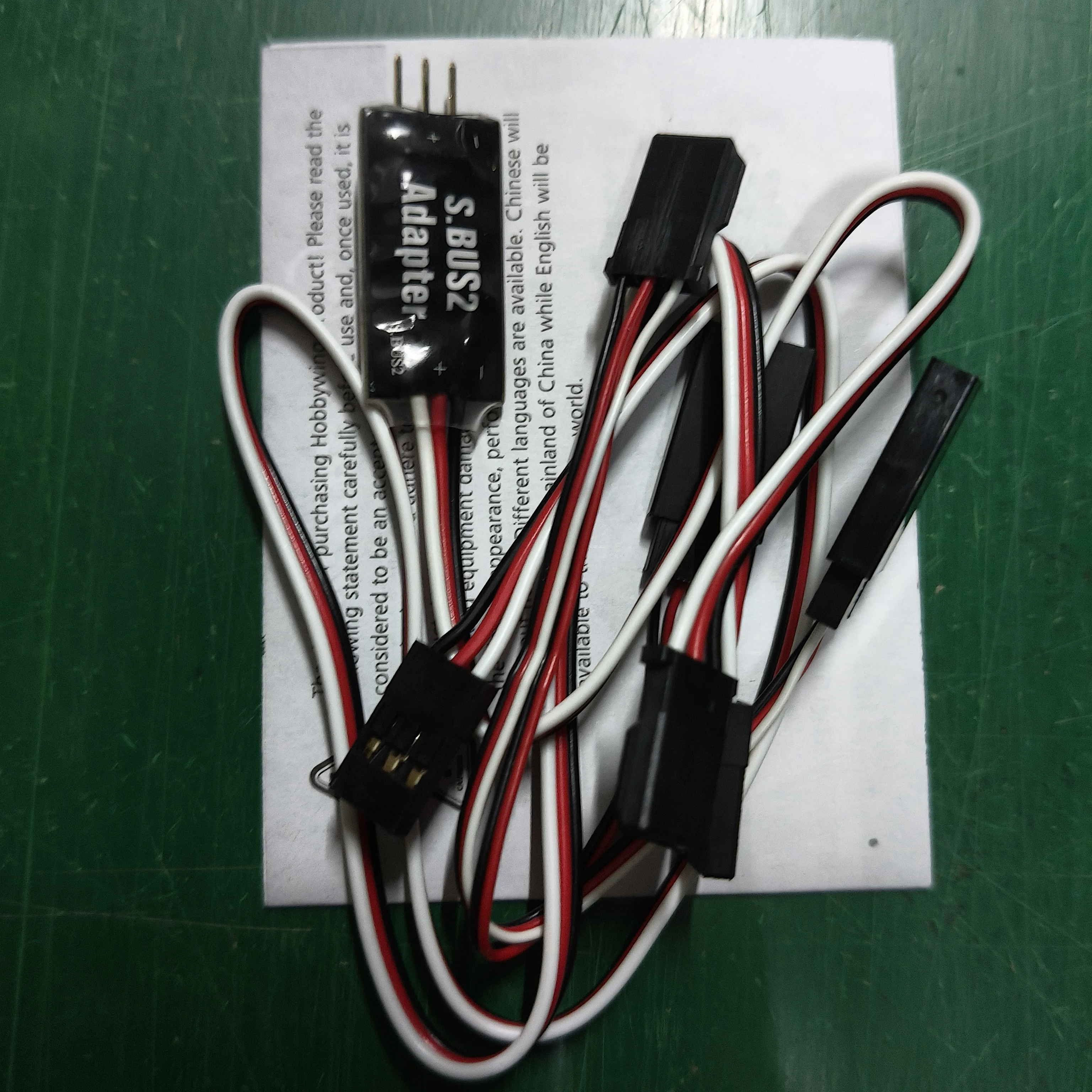 

S.BUS2 Telemetry Adapter Hobbywing for Futaba Platinum V4/V4.1/V5 Aircraft ESC Drone Electronics Connector Plugs