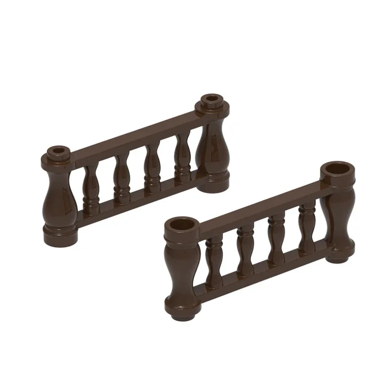 

MOC 10PCS Special 32932 House Castle Guardrail Substitutable Brick Small Railing Wall Building Blocks Boys Holiday Toys Gifts