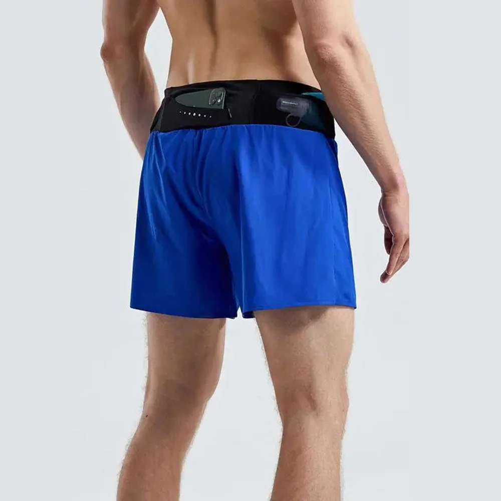 Mens Jogging Shorts With Back Waist Pocket Lining Double Layer Sports Shorts Gym Running Casual Shorts Men'S Clothing Unisex