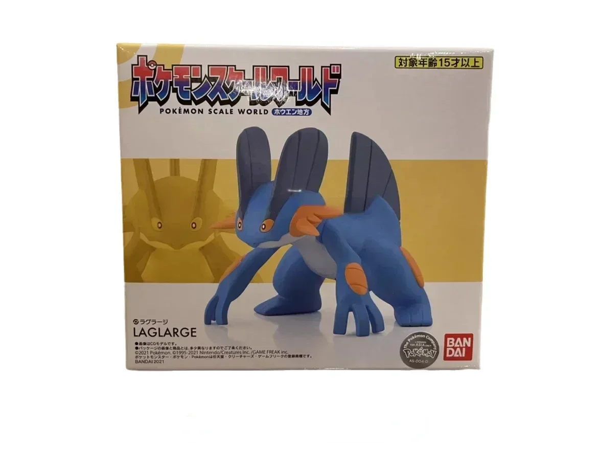 Bandai – figurines de dessin animé POKEMON Hoenn, échelle originale, Sceptile Swampert, jouets pour enfants, cadeau, modèle d'ornement à collectionner