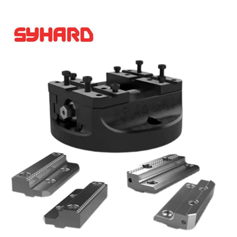 D200 Vise Self Centering Vise 5 Shafts 45° Sawtooth For CNC Machine 4 Shafts Quick Change Fixture Tool