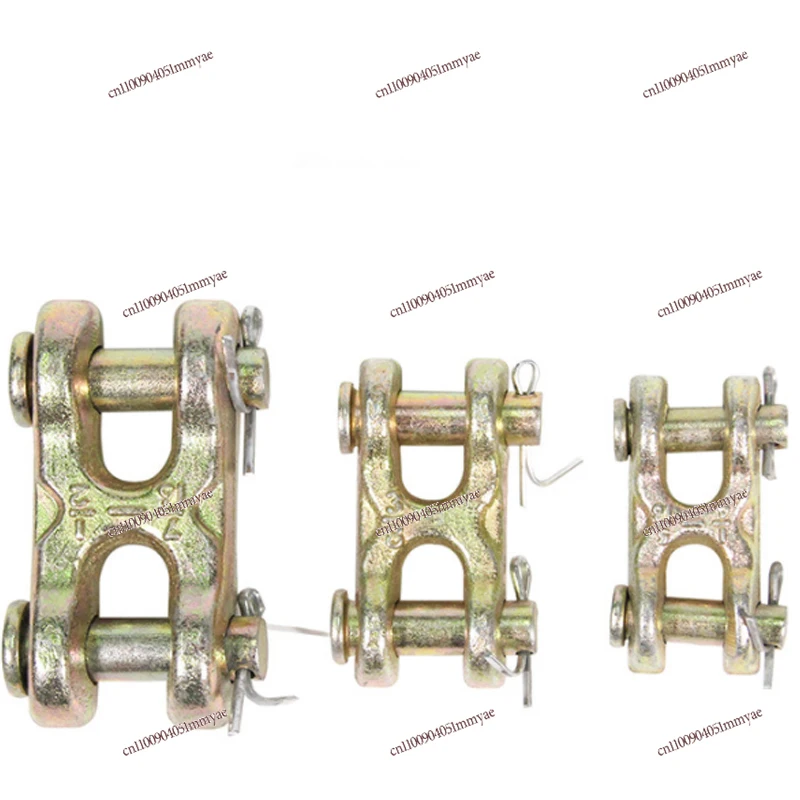 

Lifting Chain Iron Chain H-type Connecting Buckle Double Holding Buckle Connecting Ring G80 Chain Connecting Head 6mm To 12mm