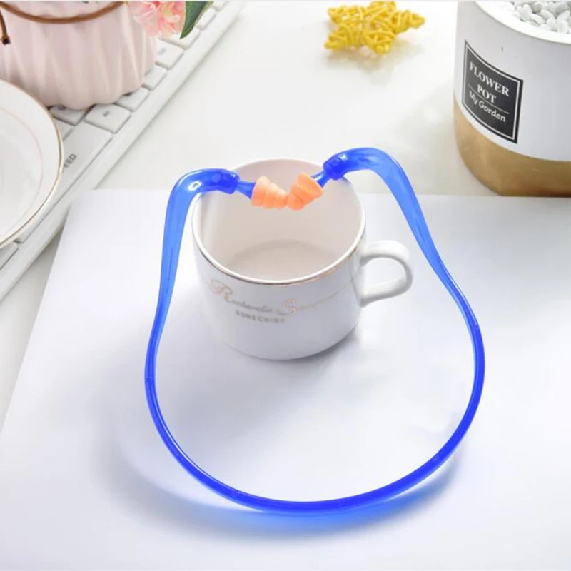 Затычки для ушей с креплением на голову, шумоподавление, удобные ушные вкладыши, многоразовые, слуховые, проводные