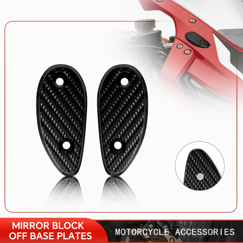 

CBR1000RR Motorcycle Accessories Mirror Hole Cover Windscreen Driven Mirror Cap For cbr1000rr CBR 1000RR 2008-2017