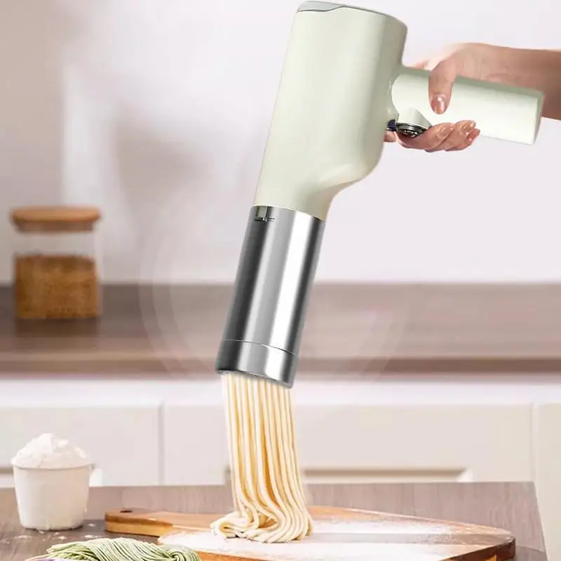 Multi-functional Noodle Machine Home Fully Automatic Wireless Handheld Portable Noodle Cutter With 6 Different Moulds Gadgets