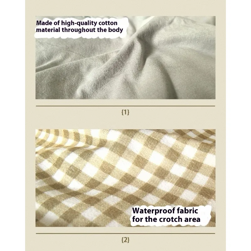 ‌ Ropa de una pieza para el cuidado de los ancianos, mono a prueba de rasgar, pantalones resistentes a desgarros, vestido de lactancia, ropa de dormir antitiramiento, ropa de dormir acanalada para adultos Home7