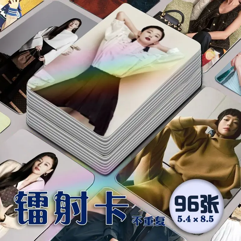 

96pcs Gianna Jun Wang Ji-Hyun Jun Mini Card Small Wallet Card Fans Collection Gifts