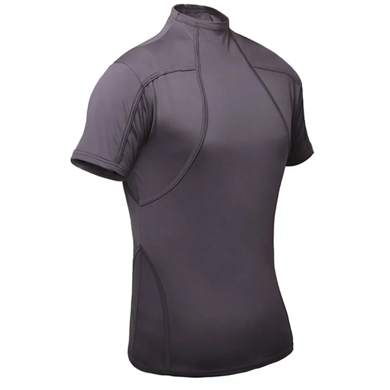 زي تنكري ساكن للرجال ، ليون S ، جزيرة ليون الموت ، تي شيرت رمادي ، قميص غير رسمي ، بدلة هالوين ، 4