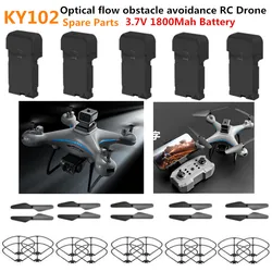 KY102 optyczne unikanie przeszkód zdalnie sterowany dron Quadcopter części zamienne akcesoria 3.7V 1800mAh akumulator/śmigło/USB/rama