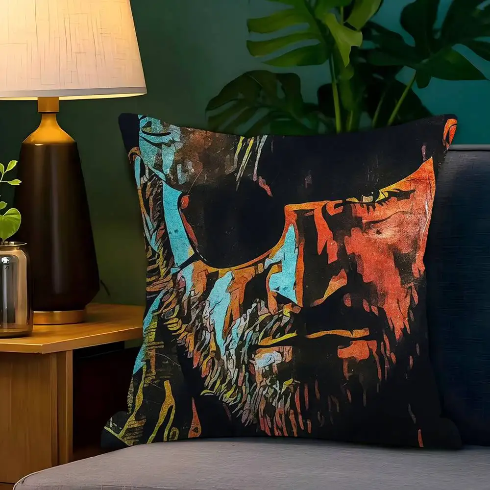 Metal Gear Solid Classic Video Game Character Personalized Pillow Dust Cover Bedroom Party Decoration Pillowcase Children Gift