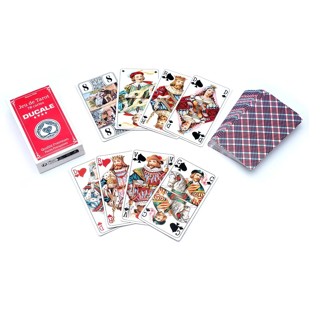 Francais Jeu de Tarot 78 Karten Ducale Französisch Tarot Spiel Tarot Deck Karten Unterhaltung Spiel Für Familie Party Brettspiel Spielzeug