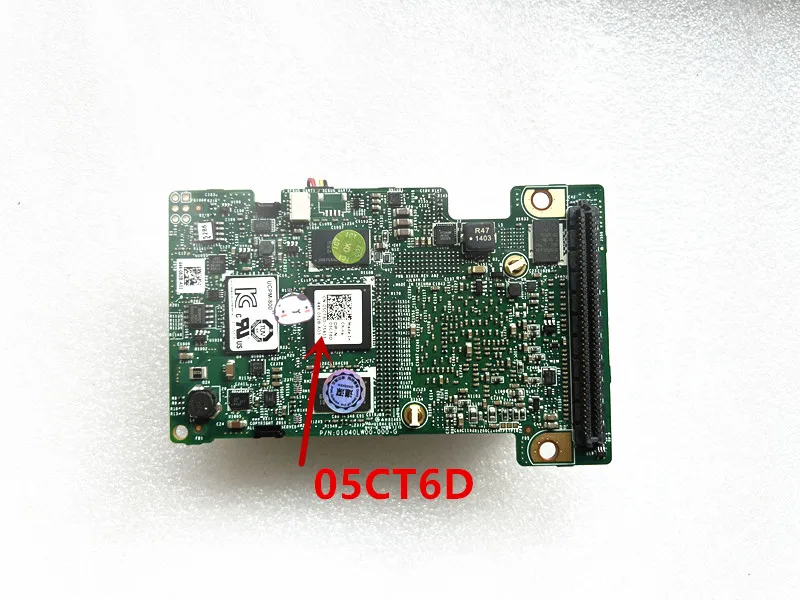 5CT6D FOR Dell PowerEdge PEC H710 Mini with 512MB Cache Mono Controller RAID Card 05CT6D w Battery