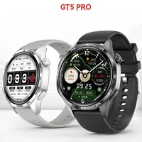 2024 New Smart Watch 5 Men's Watch - Watch 5 Pro Version, AMOLED HD Screen, Bluetooth Call, NFC, Health Monitoring (GT 5).