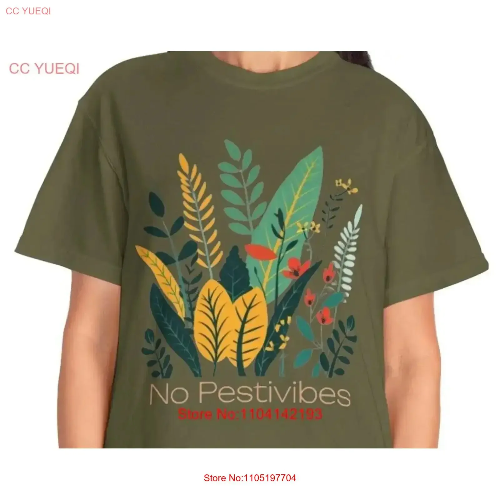 

No Pestivibes T shirt Sustainable Earthy Comfort Eco Conscious Fashion vintage Washed fashion Breathable Soft Comfortable