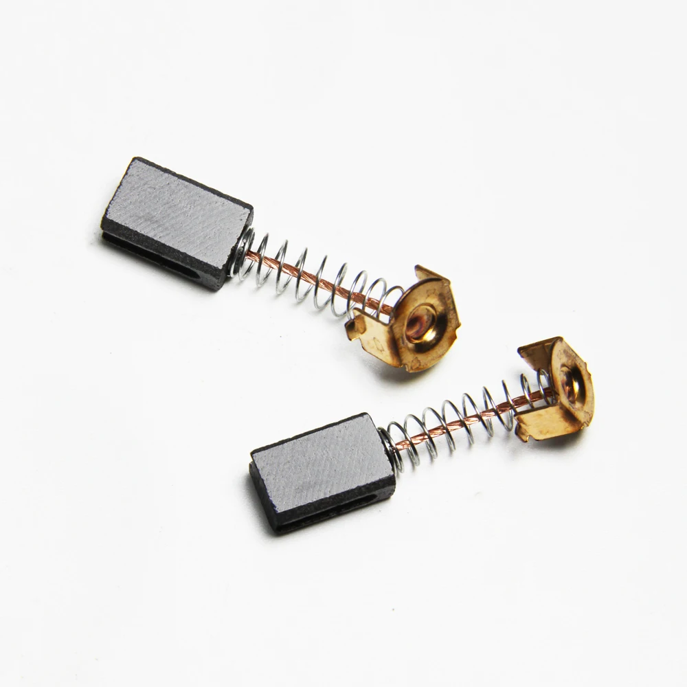 Imagem -02 - Escovas de Carbono 5x8x12 mm para Moedor de Ângulo Black Decker G720 Ferramentas Elétricas Motores Elétricos Peças de Reposição Substituição 10 Pares de