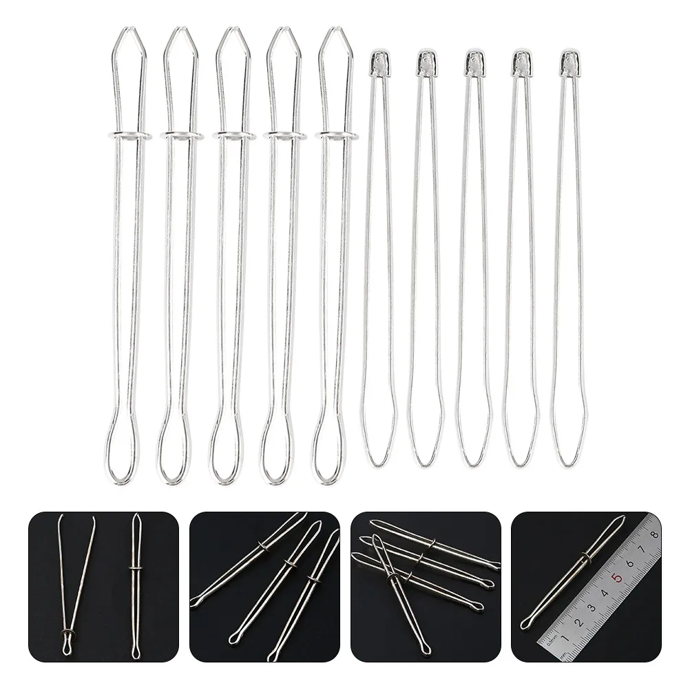 

Набор из 10 шт. высококачественных нитеводателей для толстых и тонких ниток, прочный инструмент для быстрого и легкого шитья, рукоделия, DIY и домашнего шитья