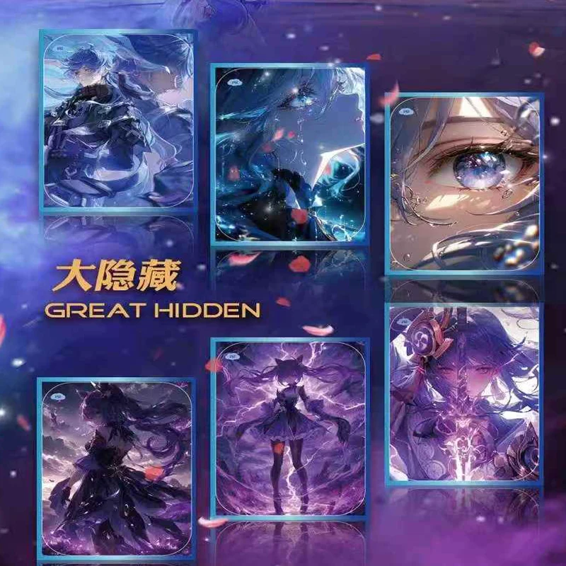 Wholesale Genshin Impact Tear & Reveal Cards Galaxy Collection 300pcs/Box Gacha Hidden Characters For Fans - Image 4