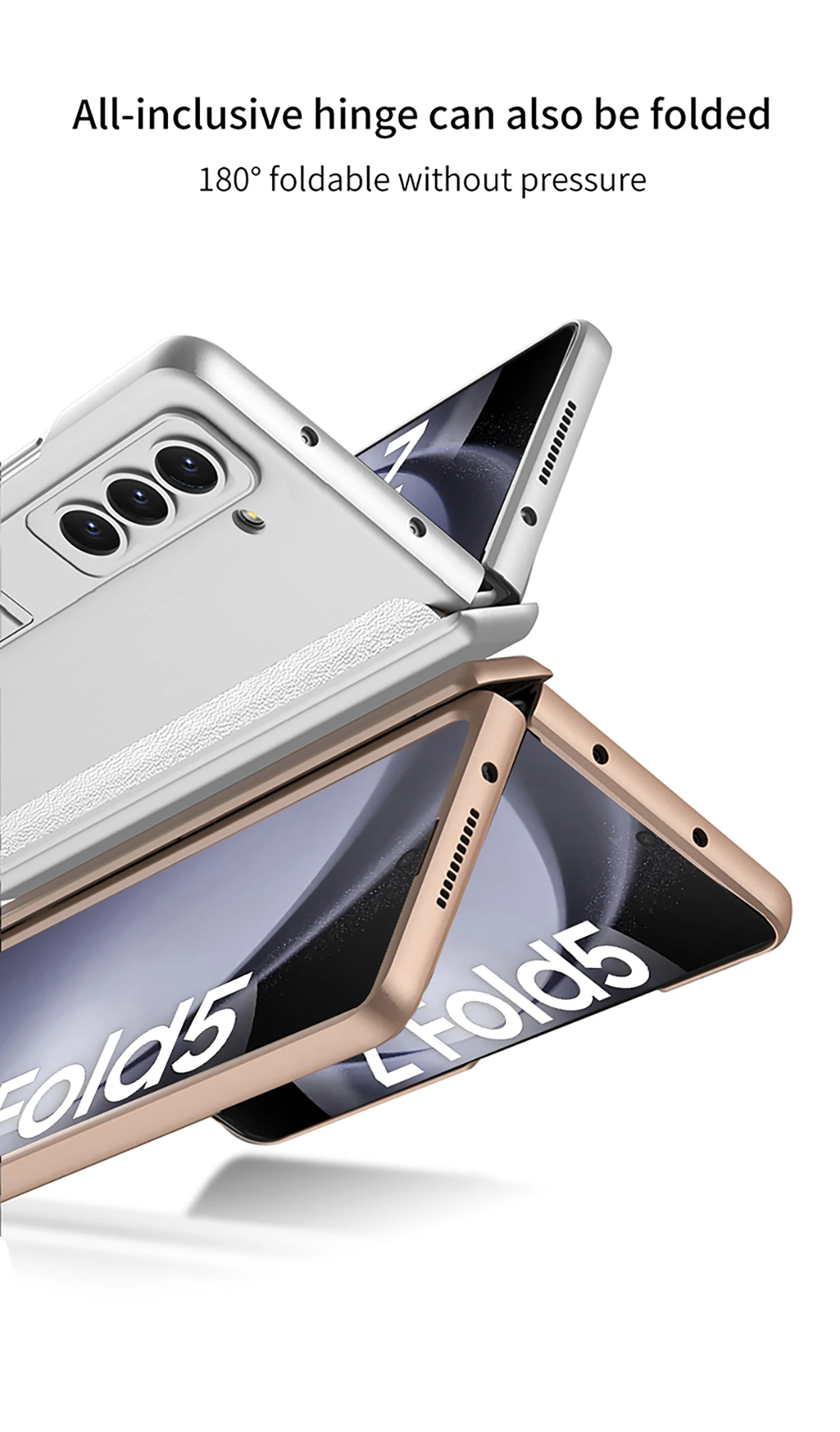 GKK Original Hülle für Samsung Galaxy Z Fold 8 Ultra 7 6 5 Hülle Magnetisches Scharnier Panzerung Stoßfest Matt Harte PC-Abdeckung für Z Fold 4 – Detail 14