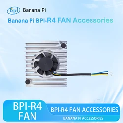 Banana Pi BPI-R4 Heat Sink Applicable to BPI-R4 and BPI-F3 Routing Board Fan Accessories