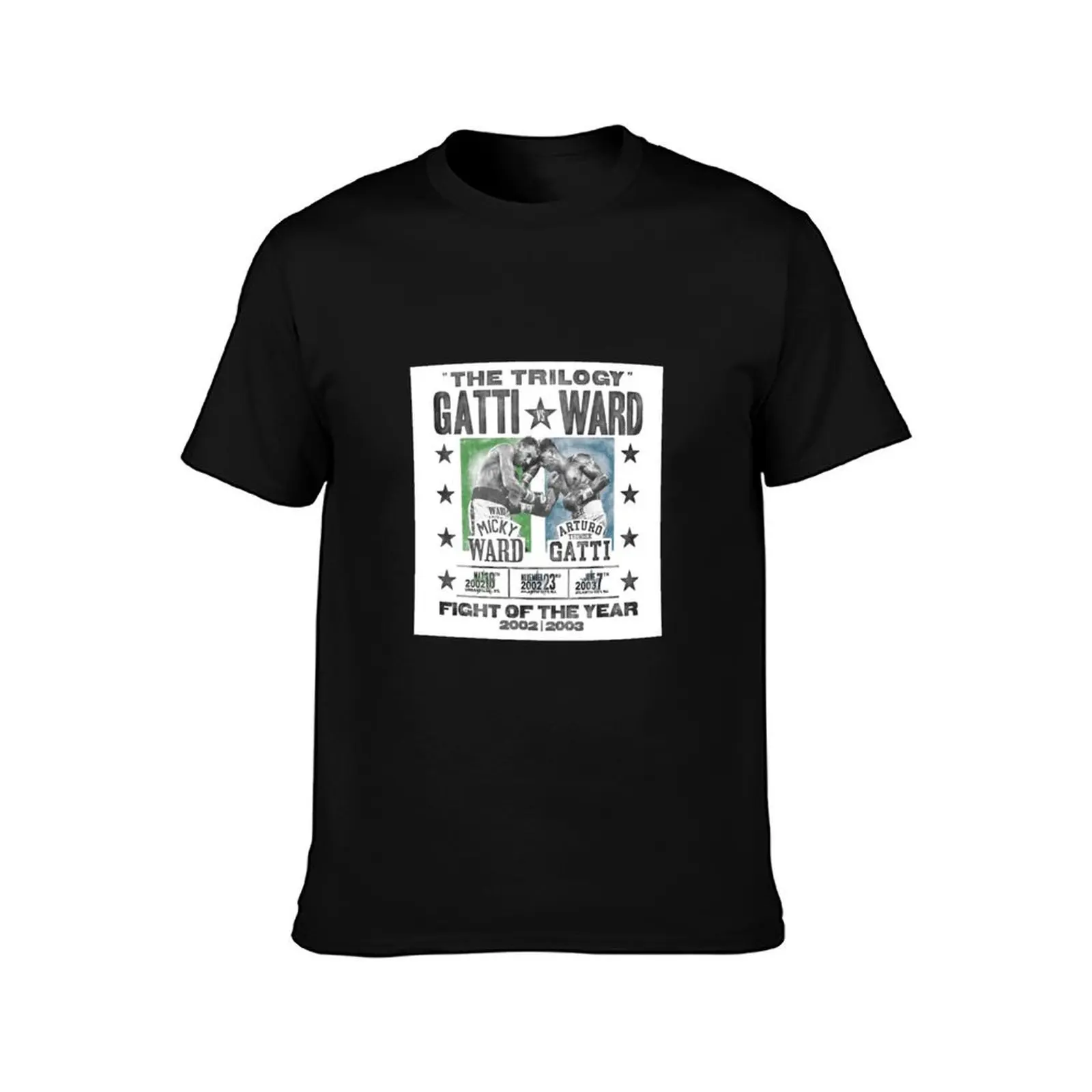 Ward v Gatti The Trilogy T-Shirt Summer Casual Cotton Tee Oversized Streetwear Tops Vintage Graphic Print Unisex Men Women