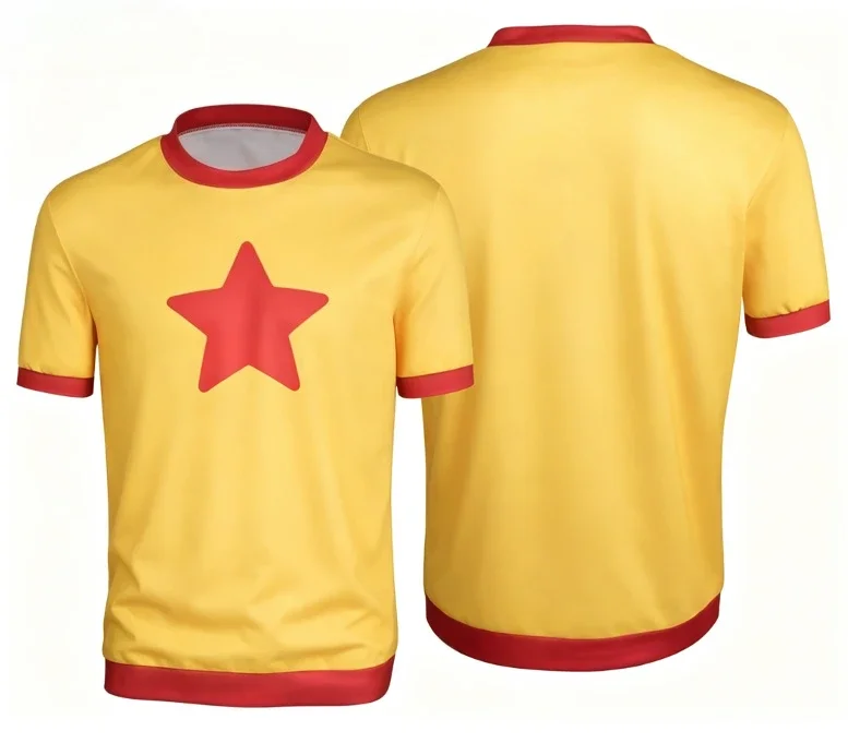 Anime Steven Universe cosplay T-shirt 3D printed pattern short sleeved T-shirt suitable for fans' family clothing