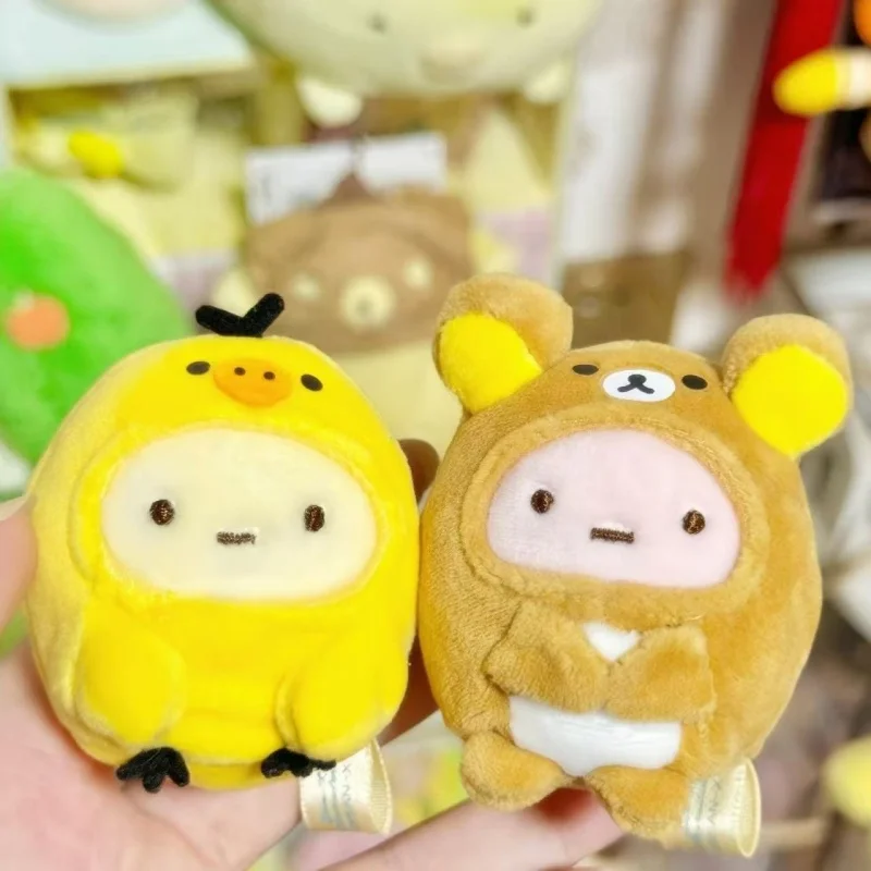 kawaii 8 سنتيمتر Rilakkuma فستان Sumikko Gurashi دمية محشوة تيماري لطيف سان Sumikko Gurashi Mini Plushies الشكل هدية مزخرفة #1