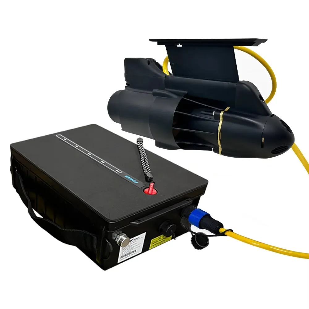 

Inflatable paddle board kayak fishing boat electric fin thruster motor - 9 km/h speed directional super propeller engine