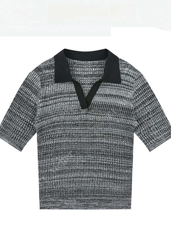 

Модный повседневный вязаный свитер TT【Thousand Paper Cranes】из чистого хлопка, удобный крой, для весеннего сезона