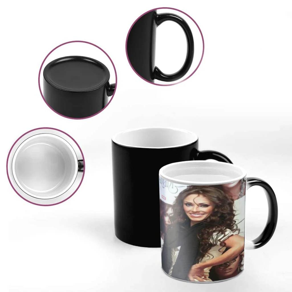 R-Rebelde and Shakira Coffee Mugs And Mug Creative Color Change Tea Cup Ceramic Milk Cups Novelty Gifts