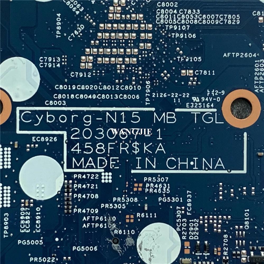 203067-1 اللوحة الرئيسية لأجهزة الكمبيوتر المحمول Dell Inspiron 14 5410 5418 اللوحة الأم وحدة المعالجة المركزية: I7-11390H CN-0C7MPR 0C7MPR C7MPR 100% تم اختبارها بالكامل