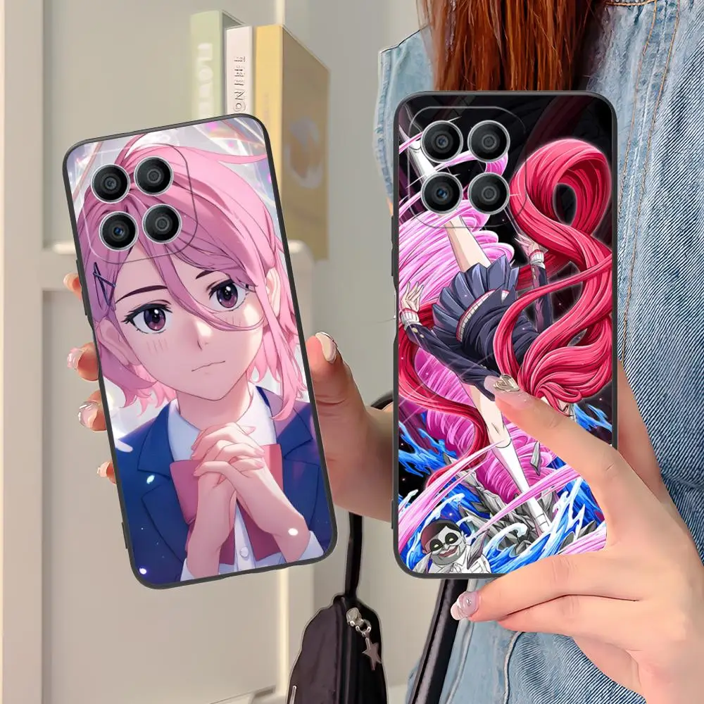 

Dandadan Aira Shiratori Phone Case for Honor 90 80 70 60 50 30 20 10 9 8 7 Pro S SE Lite 5G Colour Printing Protective Luxury