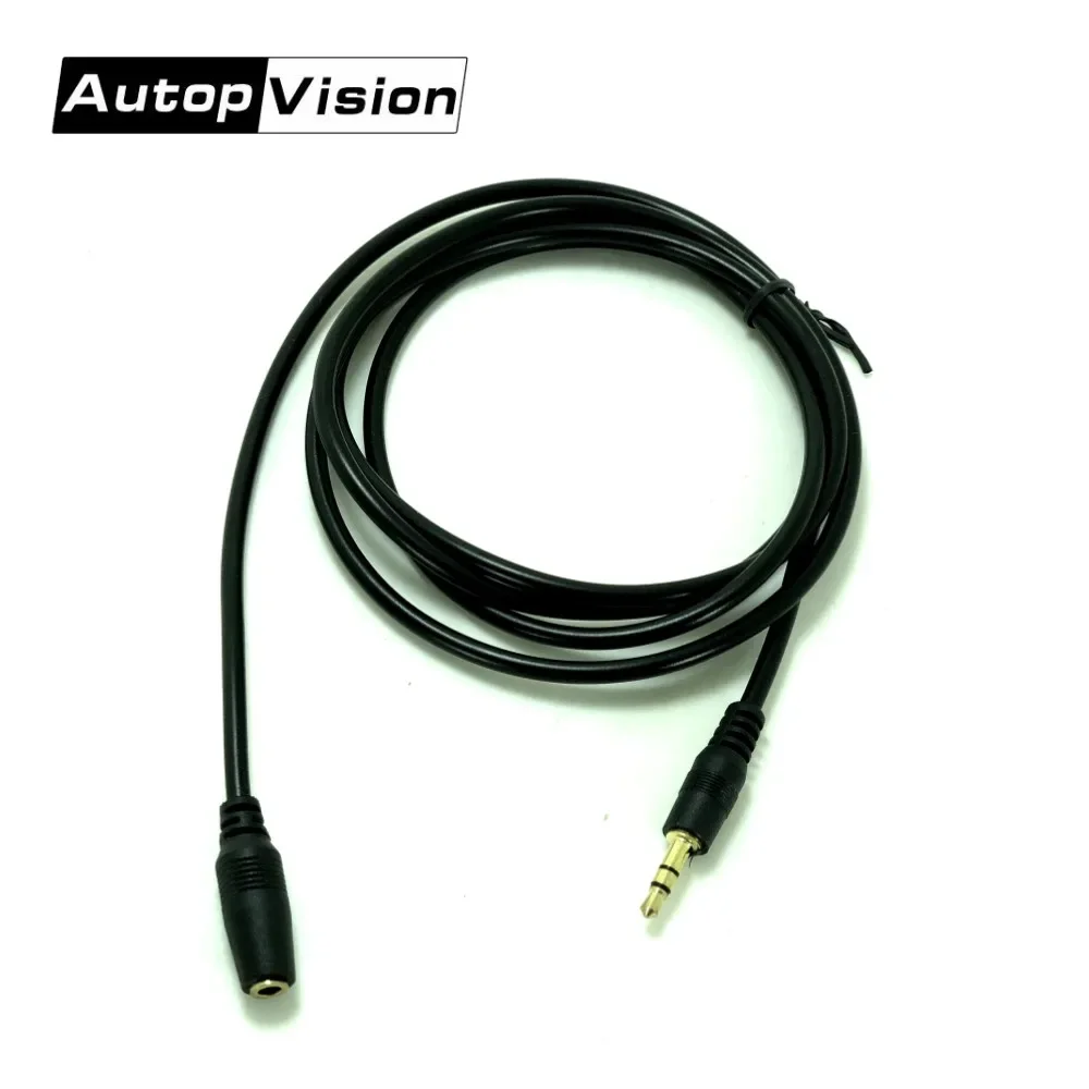 10pcs/lot 3.5mm Jack Male to Female AUX Cable M/F Stereo Audio Extension Cable Cord 1.5m Earphone Headphone PC Extension wire