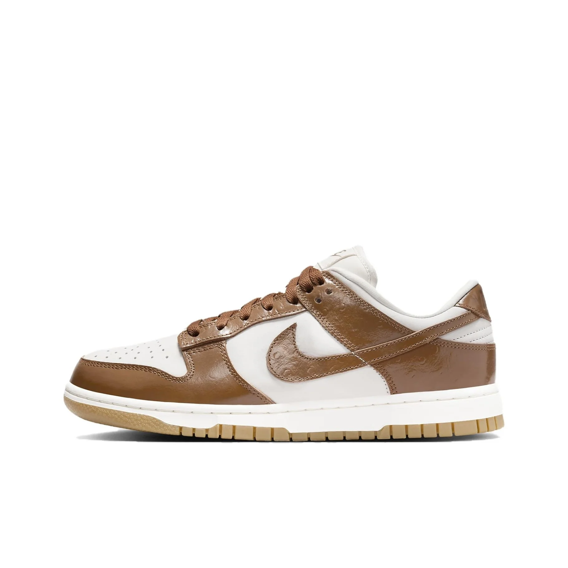 

Женские кроссовки Nike Dunk Low LX Ale Brown Ostrich FJ2260-001