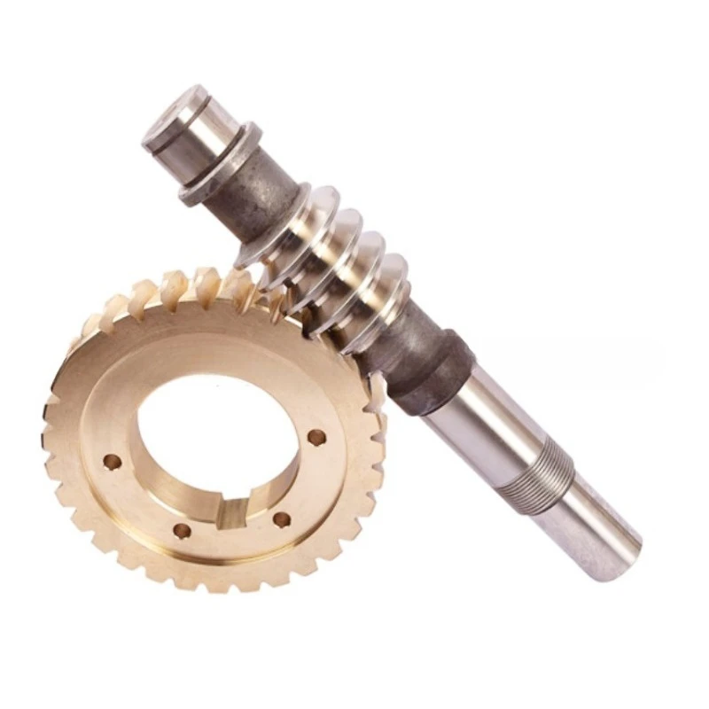 Multi-head aluminum bronze high-precision worm gear