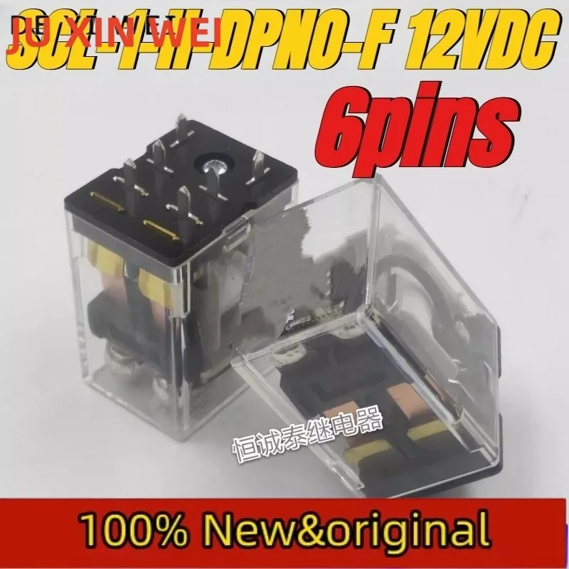 （Brand New Original）1pcs/lot 100% original genuine relay:SCL-1-H-DPNO-F 12VDC 6pins Intermediate relay