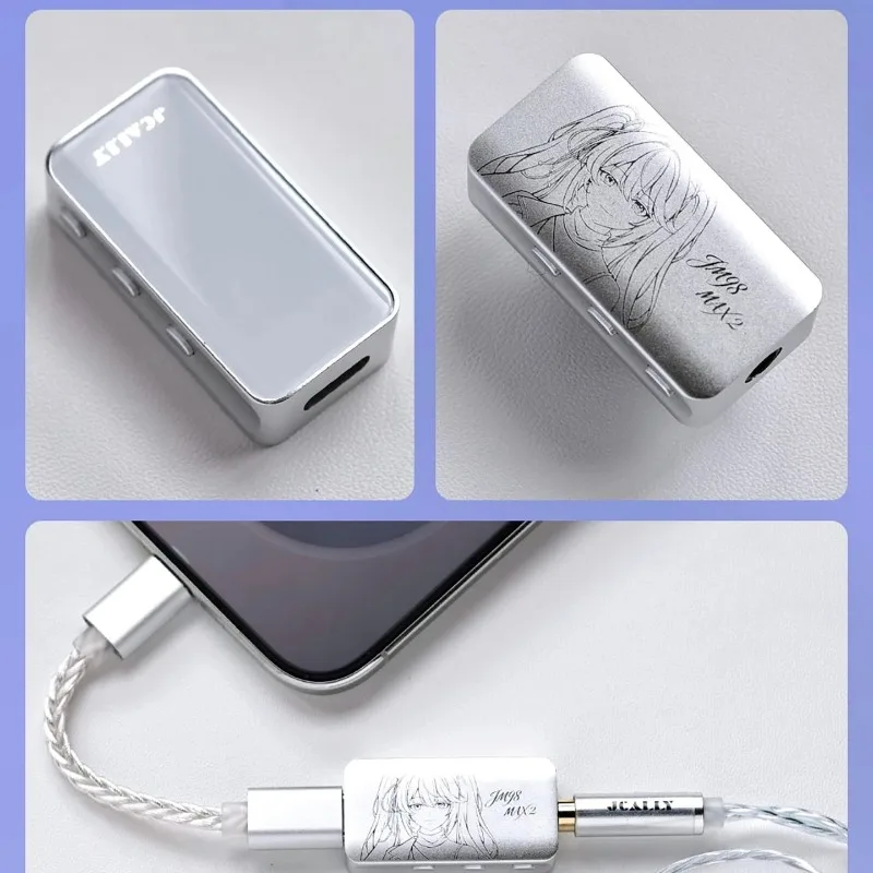 JCALLY JM98MAX2 Decoder Headphone Amp CS43198 Decoder HIFI Chip Audiophile Headphones SGM8262 Headphone Amplifier Gifts