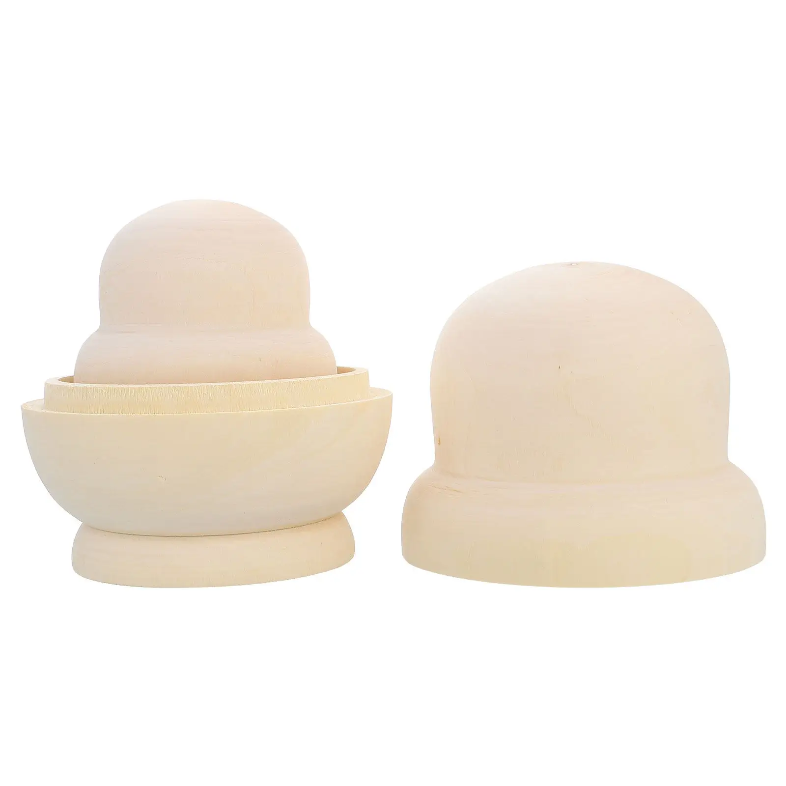 

Набор для творчества: деревянные заготовки для русских матрешек, неокрашенные, для самостоятельной росписи, необработанные поделки