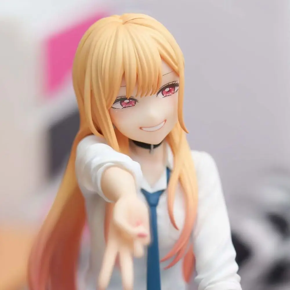 Marin Kitagawa My Dress-Up Darling School Uniform Figure Desk Ornament Kawaii Anime Gift for Boys Girls Cartoon Collectible Toy view 3