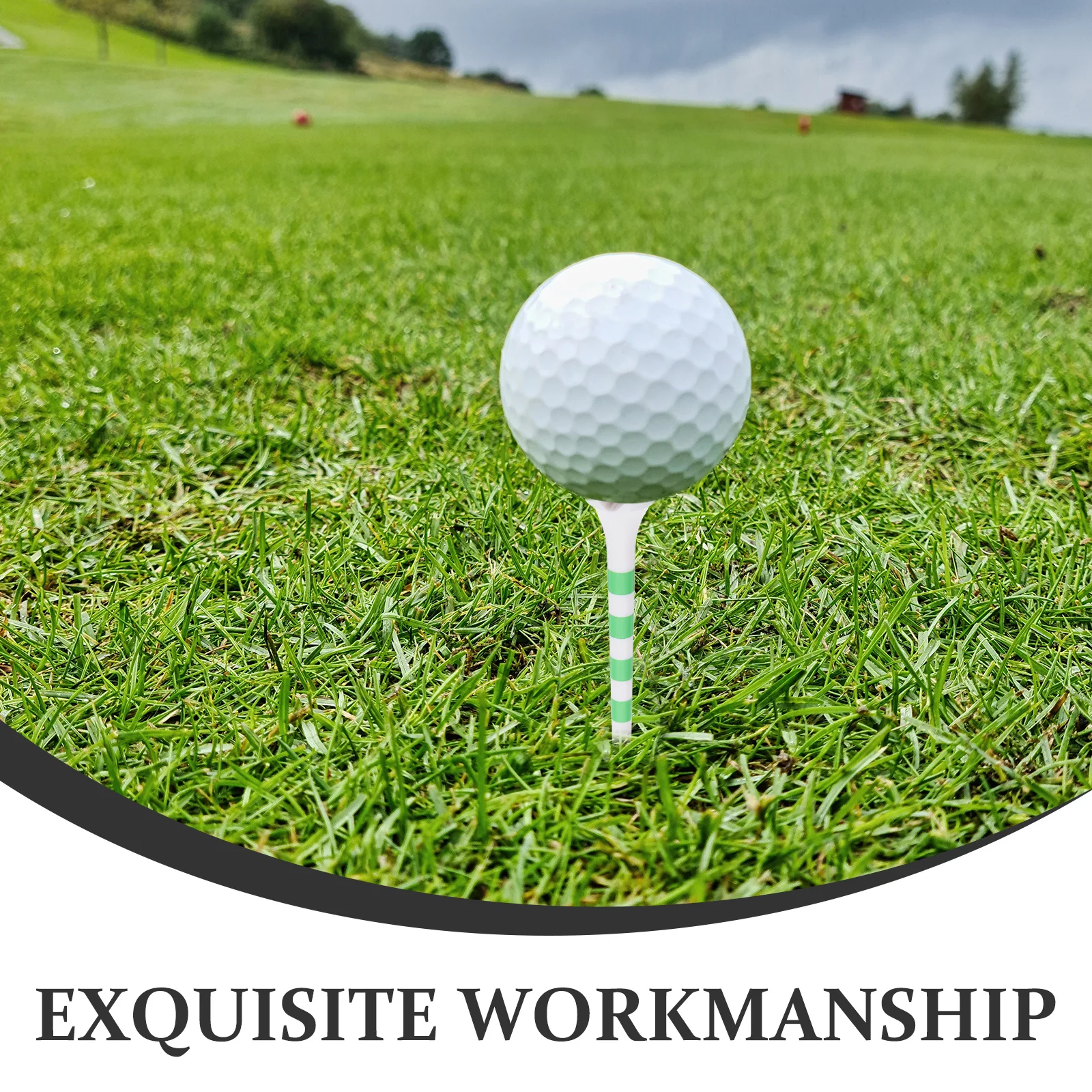 

20pcs Tees Ball Holders Durable Reusable Spikes For Practice Pegs Stands Training Golf Pegs Stands Golf Supplies