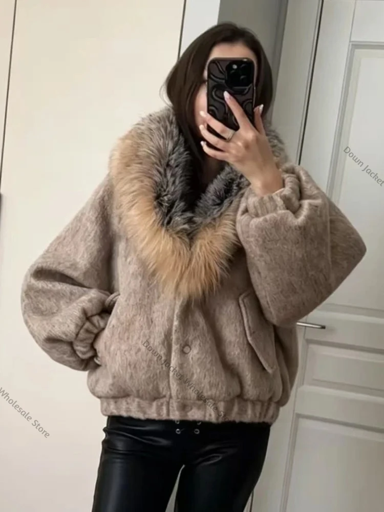 Women's Clothing Trend 2026 Demi-season Jacket for Women Ladies Winter Down Coat Outerwear Women Jacket Luxury Quality Fur Coat