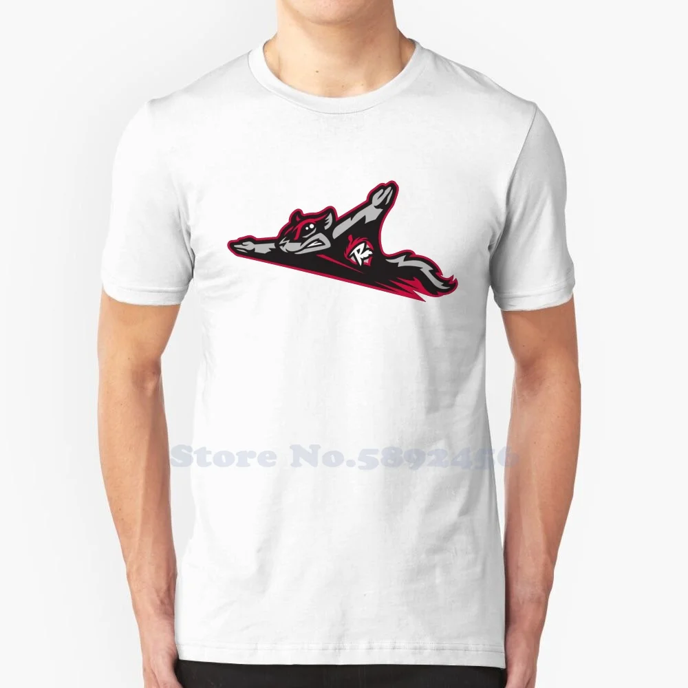 Richmond Flying Squirrels Icons 100% cotton T-Shirt Men And Women