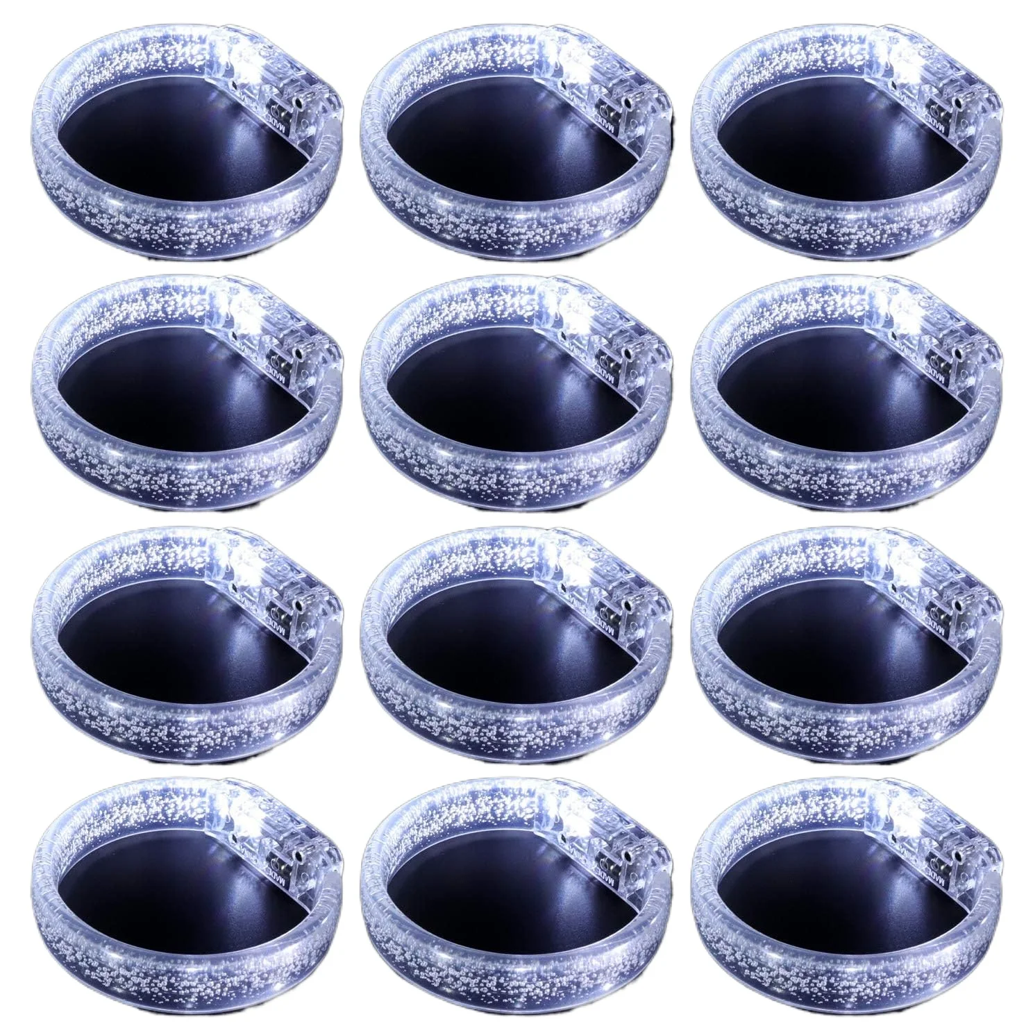 

White LED Light Up Bracelets Glow Wristbands Party Favors Toys For Kids Birthday Halloween Carnivals Parties