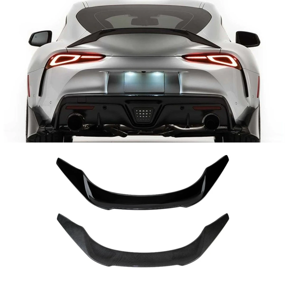

Car Rear Roof Spoiler Wing Rear Trunk Spoiler Wing Spoiler For Toyota Supra A90 2019-2023 Body Kit Car Accessories