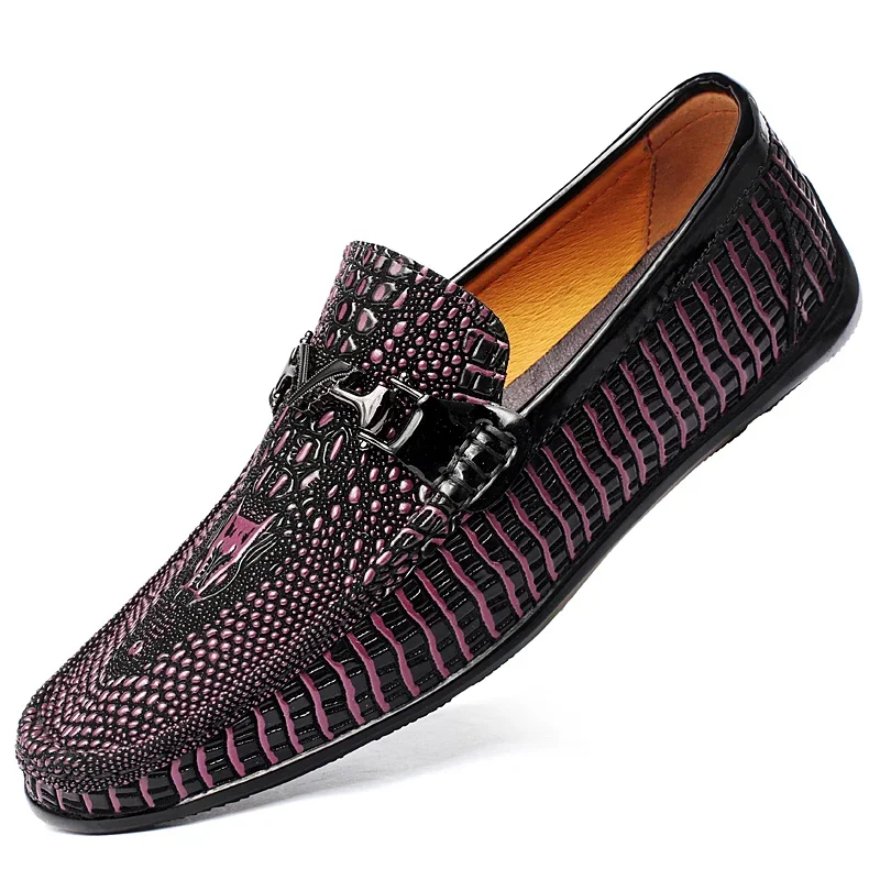 

Высококачественные лоферы ручной работы, мужская модная дизайнерская повседневная обувь, мокасины, мужские офисные платья, мужская обувь без шнуровки на плоской подошве из натуральной кожи