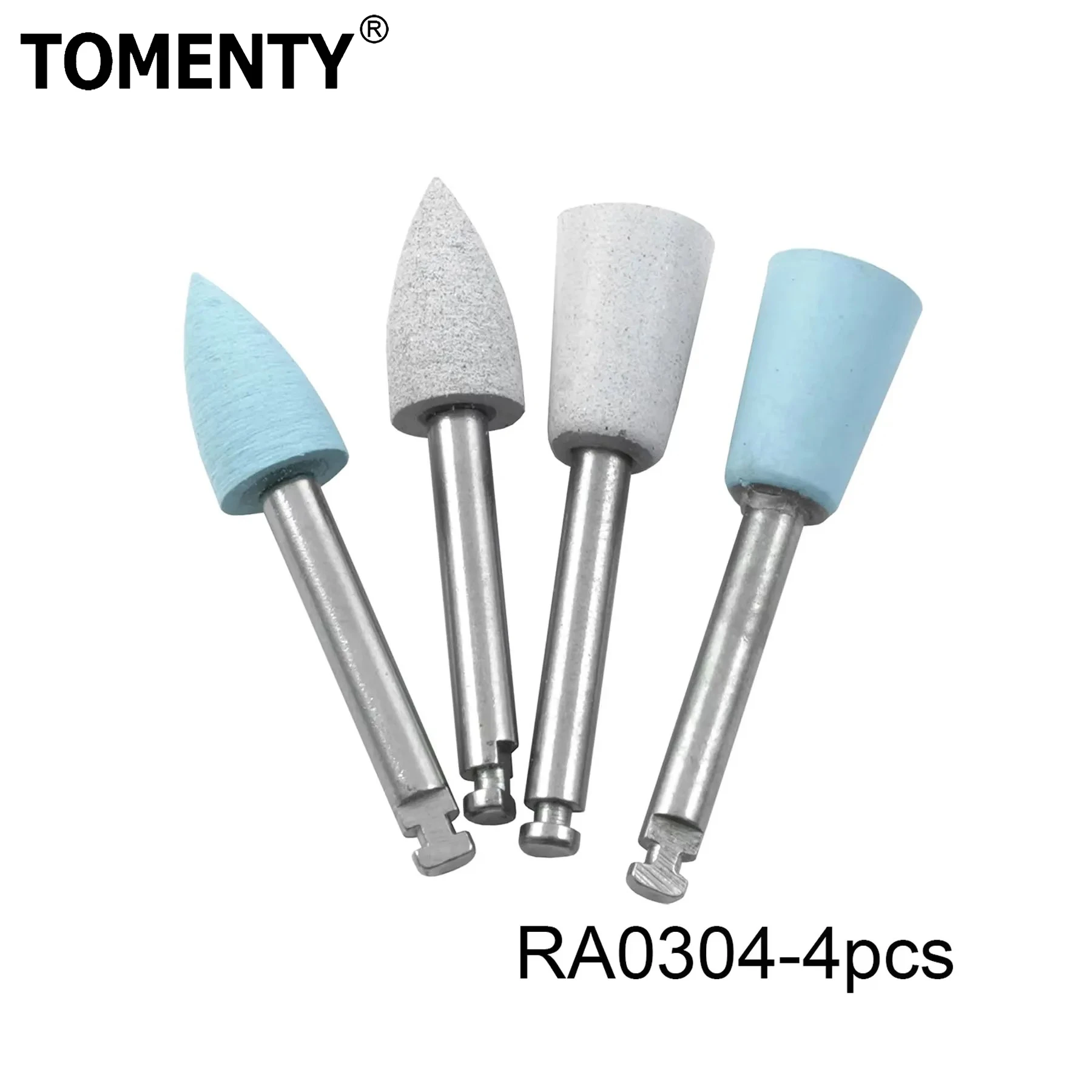 4Pcs/Box Dental Composite Resin Polishing Kit For Low Speed Handpiece RA0304 Oral Hygiene Teeth Polishing Kits Dentist Tools