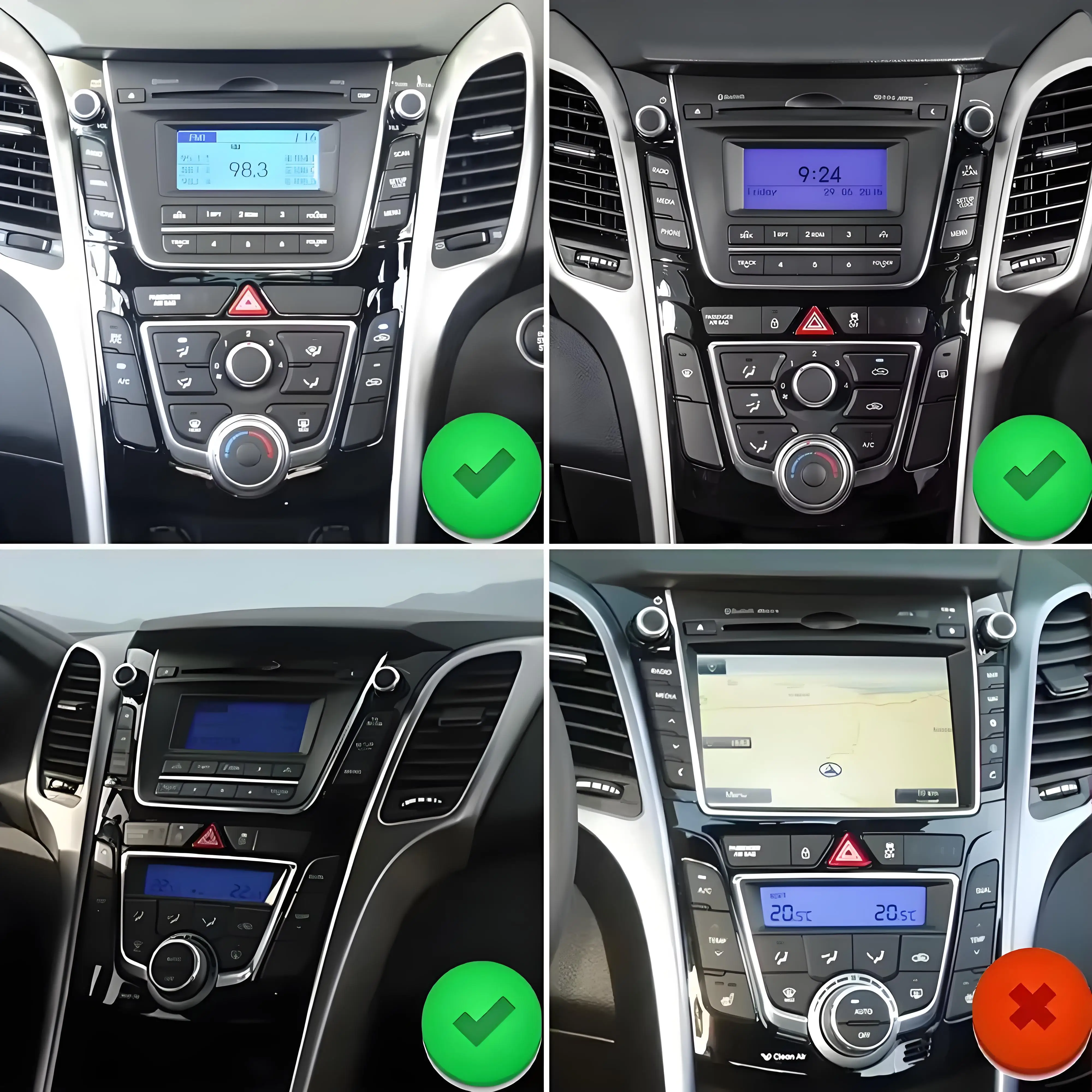 Auto Radio Android 16 Car For Hyundai I30 Elantra GT 2012 - 2017 Multimedia Player Screen GPS Navigation Head Unit DVD Dash Cam view 3