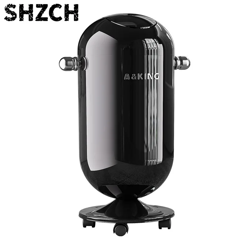 2025 light-luxury househol/d trash can large-capacity living-room kitchen bathroom high-end odor-proof step lid storage bucket