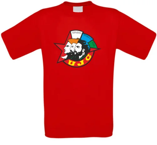 Union De Jovenes Comunistas Cuba Fidel Guevara T-Shirt